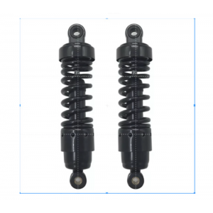 Amortizoare Spate 2BUC 270 mm Universale Cafe Racer Vintage Retro Custom pentru Bobber, Chopper și Motociclete Negre 15N7R  A...