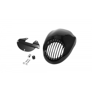 Carenaj Far Moto Universal cu Grilă pentru Cafe Racer Bobber Chopper Scrambler Mască Far Retro 610HT  Carene frontale 245,00 ...