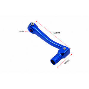 Pedală Schimbător Viteze Moto Universală CNC din Aluminiu pentru Motociclete Off-Road, Enduro, Supermoto și Custom 120mm 4MI5...