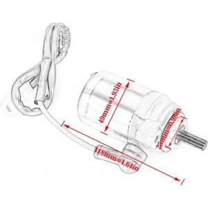 Electromotor pornire compatibil Yamaha YZF R125 R125A MT125 MT125A WR125 WR125R WR125X OEM 5D7-81890-00 5D7-81890-00  Electro...