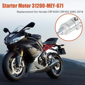 Electromotor pornire compatibil Honda CRF450 CRF450X 2005 - 2018 OEM 31200-MEY-671 31200-MEY-671  Electromotor 375,00 lei 375...