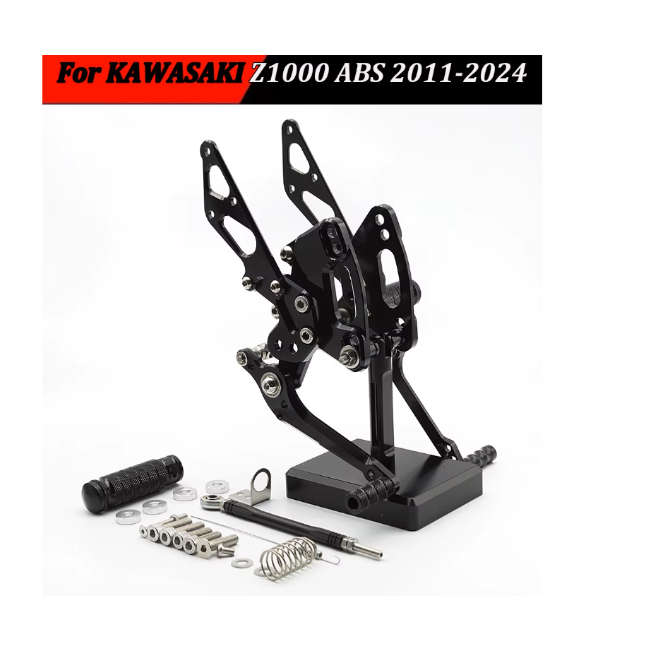 Z1000 ABS 2011 2012 2013 2014 2015 2016 2017 2018 2019 2020 2021 Kawasaki Scarita Racing Reglabile Negre FX-JT-Z1000  Scarite...