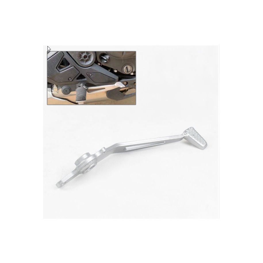 Pedala frana Kawasaki Versys 650 KLE 650 2015 2016 2017 2018 2019 2020 2021 2022, aluminiu XF-K5V7L  Pedal Frana 250,00 lei 2...
