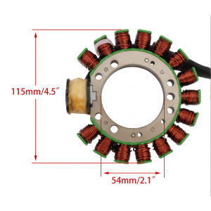 Yamaha ATV Grizzly 600 YFM600 595cc 1999 2000 2001 Magneto Coil Generator Stator Alternator Bobina K079-1039  Alternator Stat...