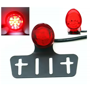 Stop Spate LED Moto Universal 12V cu Suport Numar Chopper Bobber Cafe Racer L7R2M  Stopuri Moto Universale 139,00 lei 139,00 ...