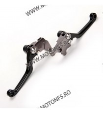 Set manete motocross ambreiaj / frana Negru Honda Yamaha Suzuki Kawasaki KTM MNC7391 MNC7291  Manete Moto Cross 170,00 lei 13...