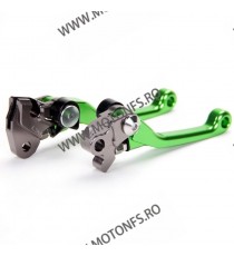 Set manete motocross ambreiaj / frana Verde Honda Yamaha Suzuki Kawasaki KTM MNC7392 MNC7392  Manete Moto Cross 170,00 lei 17...