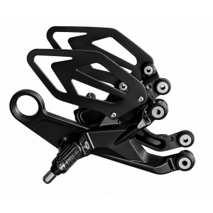 Set Scarite Moto BMW S1000RR 2015 2016 2017 2018 Suporturi Pedale Stanga Dreapta Negru