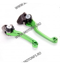 Set manete motocross ambreiaj / frana Verde Honda Yamaha Suzuki Kawasaki KTM MNC7392 MNC7392  Manete Moto Cross 170,00 lei 17...