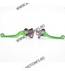 Set manete motocross ambreiaj / frana Verde Honda Yamaha Suzuki Kawasaki KTM MNC7392 MNC7392  Manete Moto Cross 170,00 lei 13...