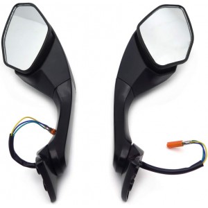 Set Oglinzi Retrovizoare cu Semnalizare LED Yamaha YZF-R1 2015-2019 YZF-R6 2017-2020 Negru MT252-031  Oglinzi Retrovizoare De...