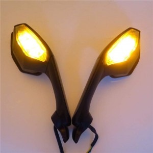 Set Oglinzi Retrovizoare cu Semnalizare LED Yamaha YZF-R1 2015-2019 YZF-R6 2017-2020 Negru MT252-031  Oglinzi Retrovizoare De...