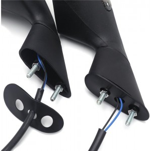 Set Oglinzi cu Semnalizare Aprilia RSV1000 Factory 2004-2008 RSV Mille R 2004-2007 Negru