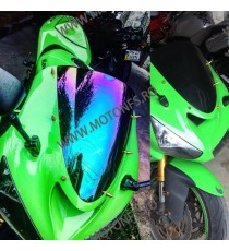 ZX6R ZX636 2005 2006 2007 2008 ZX10R 2006 2007 Parbriz Double Bubble Iridium Kawasaki MST3U  Parbriza Iridium Motonfs 160,00 ...