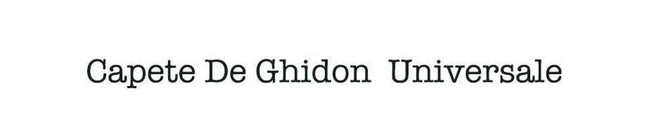 Capete De Ghidon  Universale