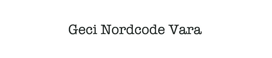 Geci Nordcode Vara