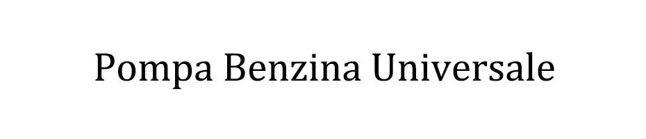 Pompa Benzina Dedicat