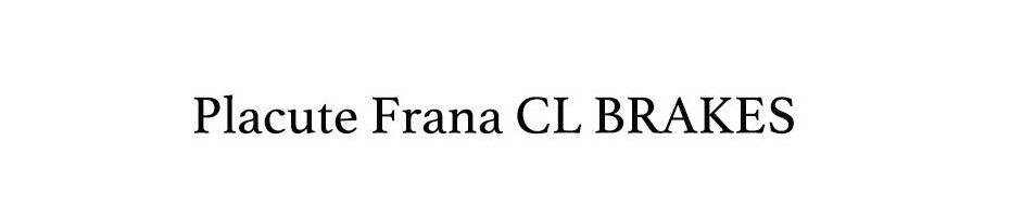 Placute Frana CL BRAKES
