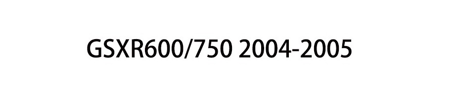 GSXR600/750 2004-2005