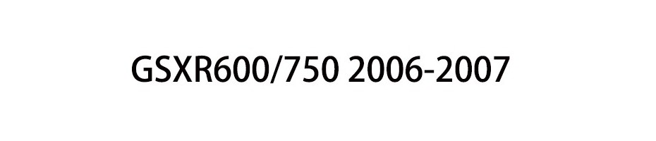 GSXR600/750 2006-2007