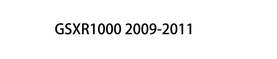 GSXR1000 2009-2011