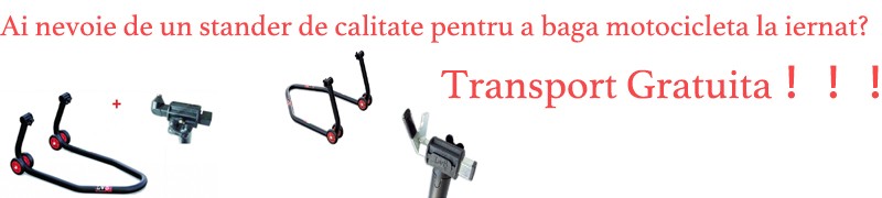 Ai nevoie de un stander de calitate pentru a baga motocicleta la iernat?